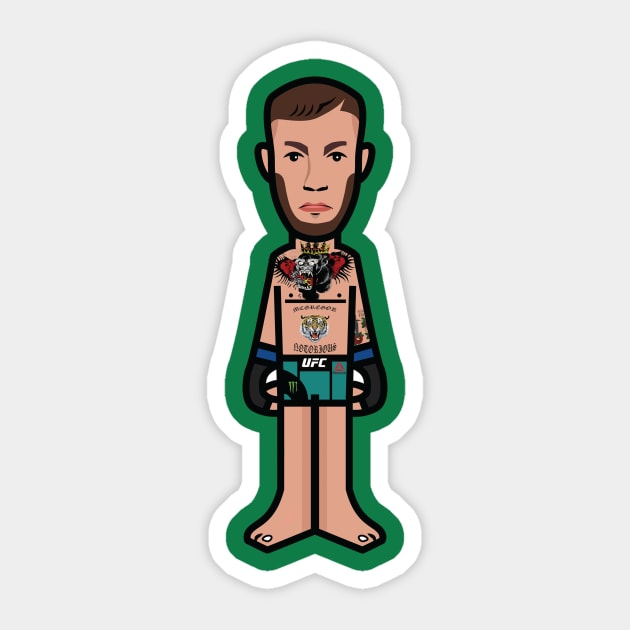 Conor "Notorious" McGregor Sticker by asGraphics